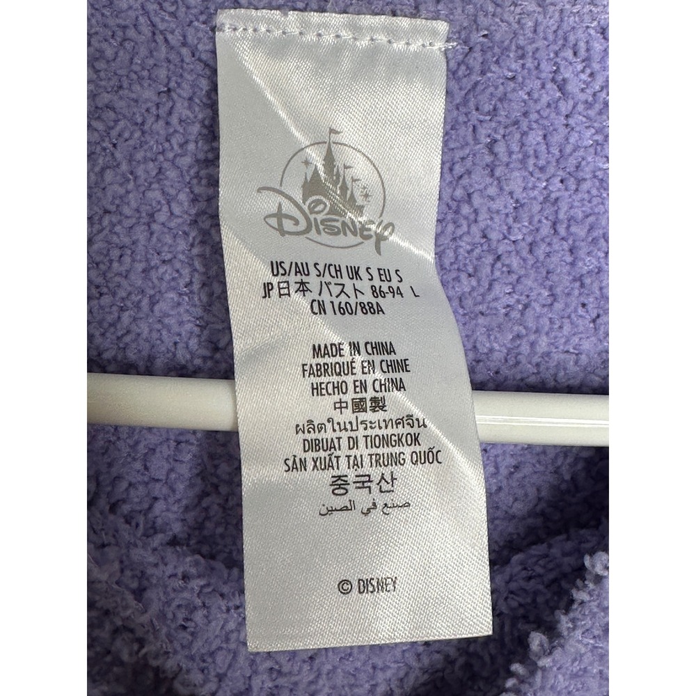 Disney Eeyore Sweater Small Purple Knit Winnie the Pooh Character Pullover - Picture 5 of 8